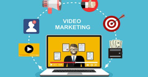 Video marketing para tu empresa: Representación visual de la producción de videos y estrategias de marketing audiovisual para promover y fortalecer la presencia en línea de una empresa.